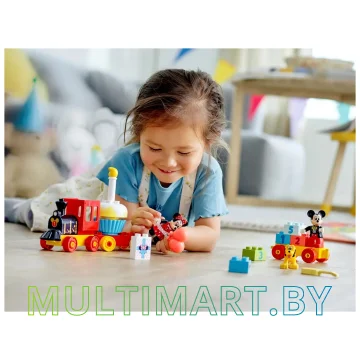 Конструктор LEGO Duplo 10941 Праздничный поезд Микки и Минни картинка 10